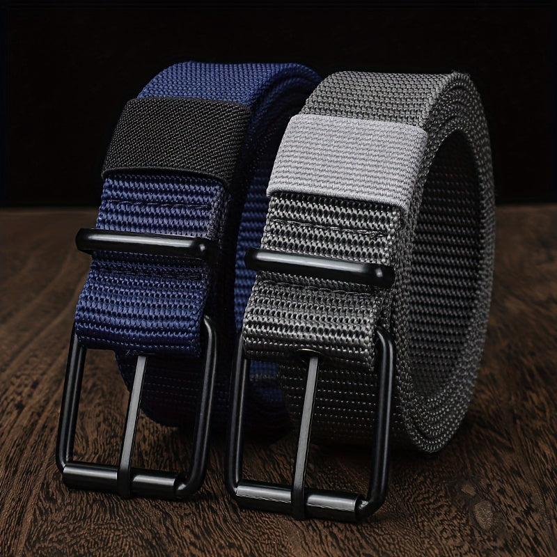 Basic Breathable Canvas Belt for Men