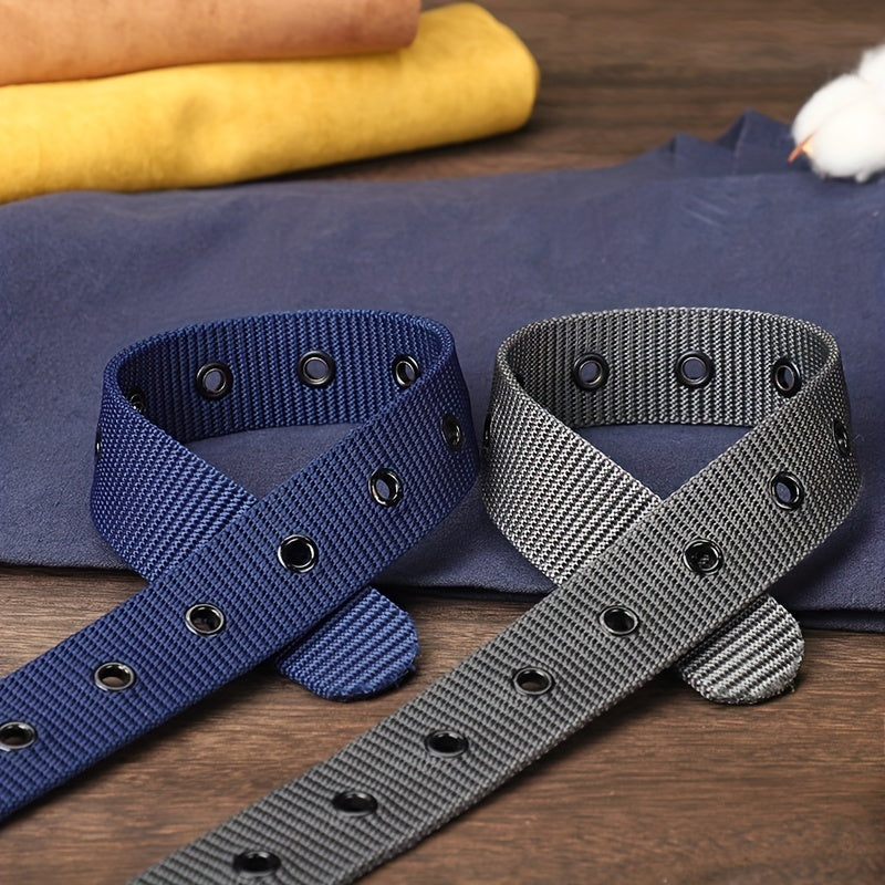 Basic Breathable Canvas Belt for Men