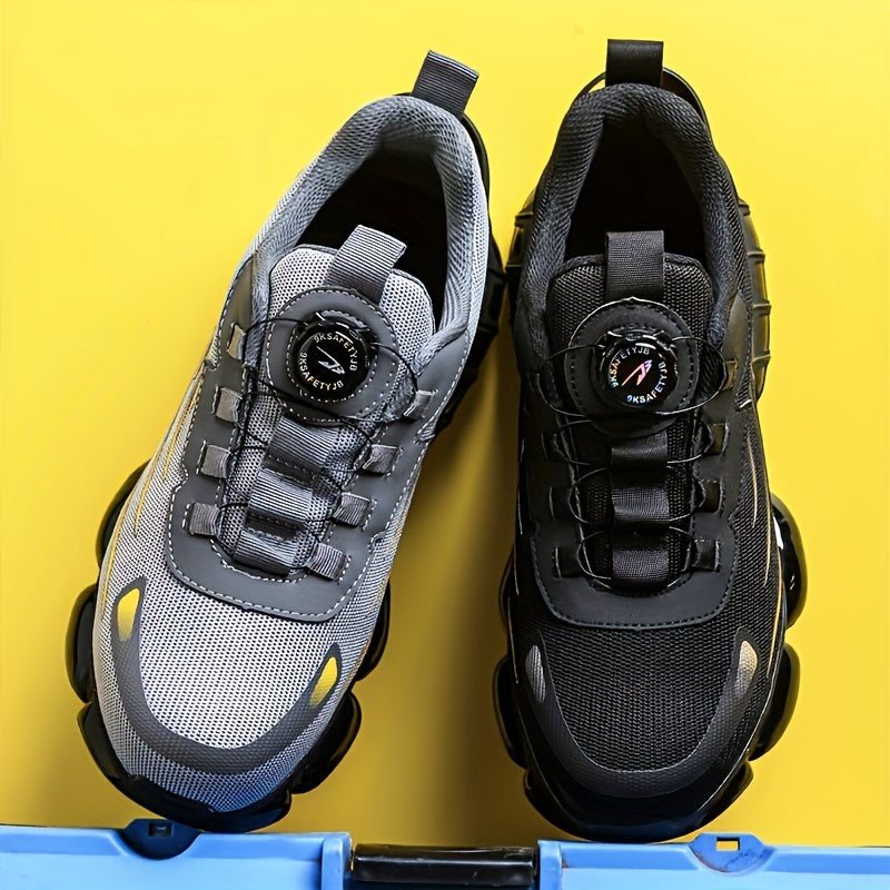Breathable Mid-Top Steel Toe Safety Shoes