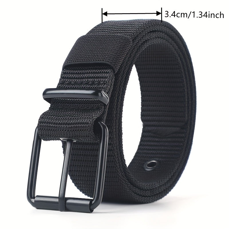 Basic Breathable Canvas Belt for Men
