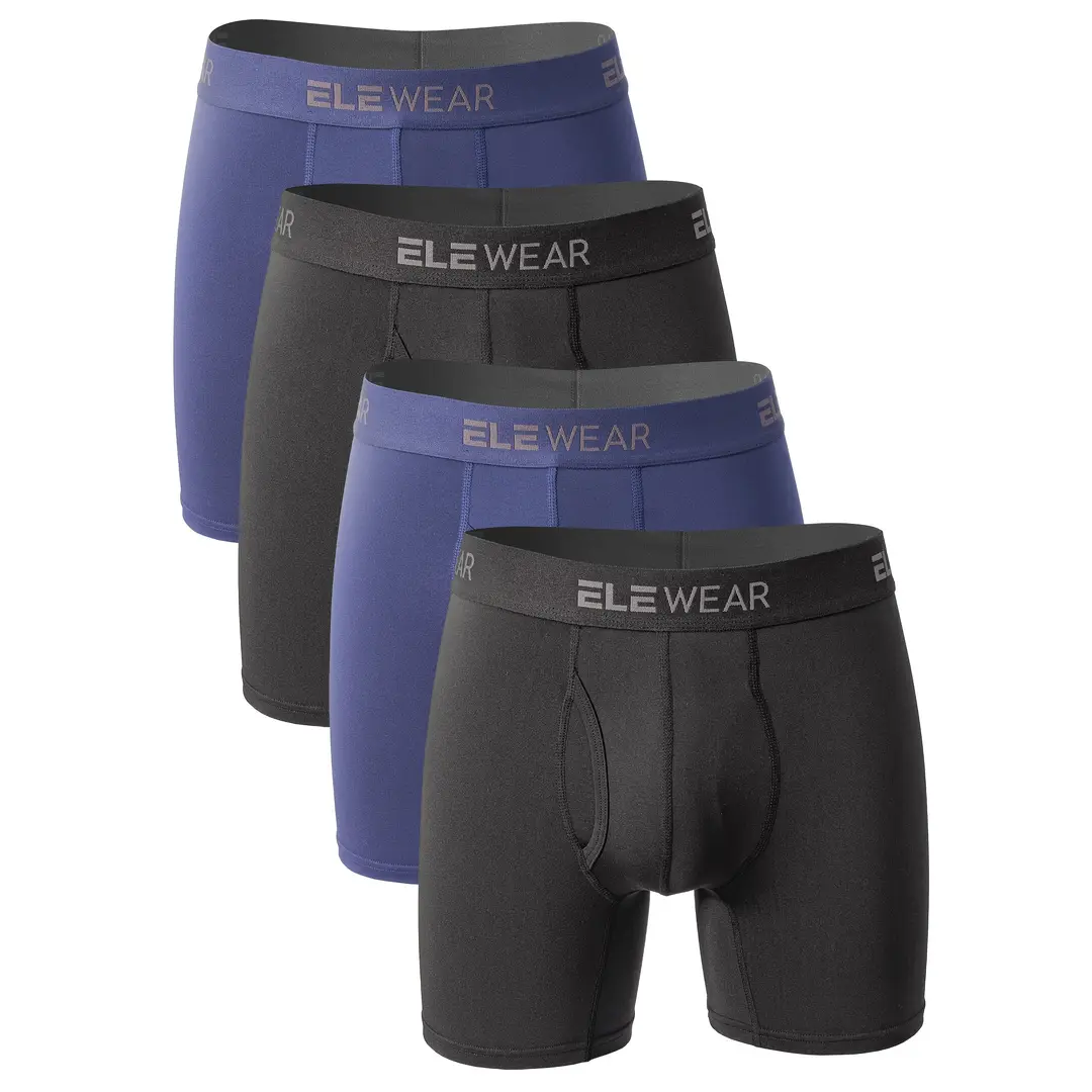 4 Pack Men's Flat Corner Underwear