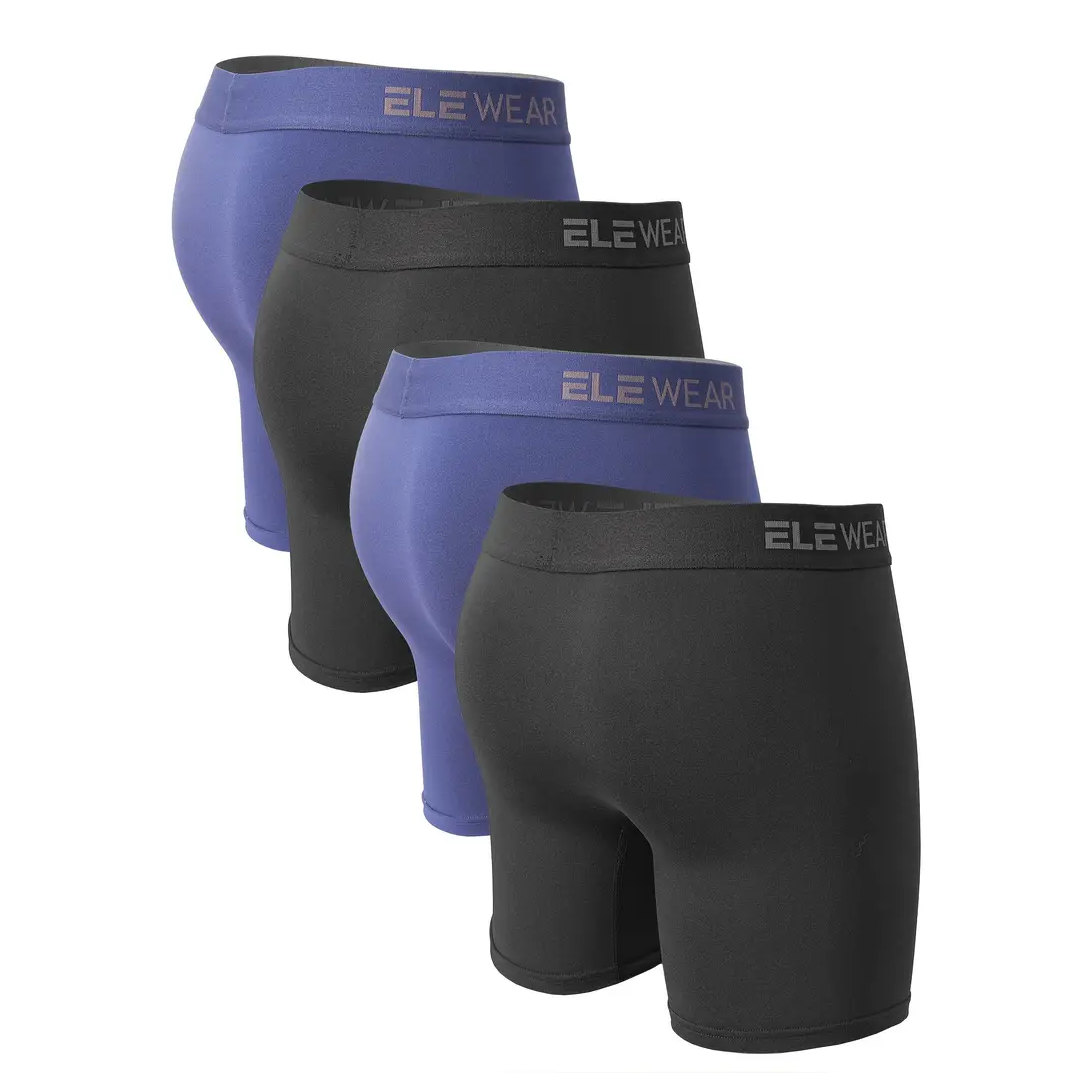 4 Pack Men's Flat Corner Underwear