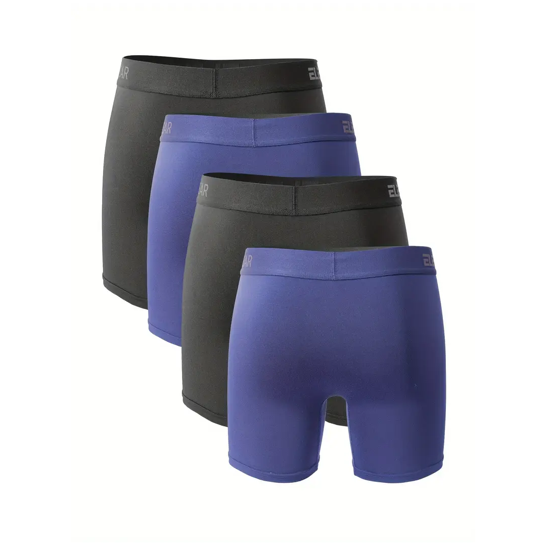 4 Pack Men's Flat Corner Underwear
