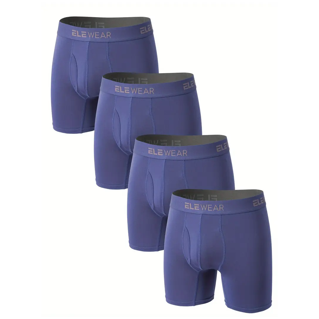 4 Pack Men's Flat Corner Underwear