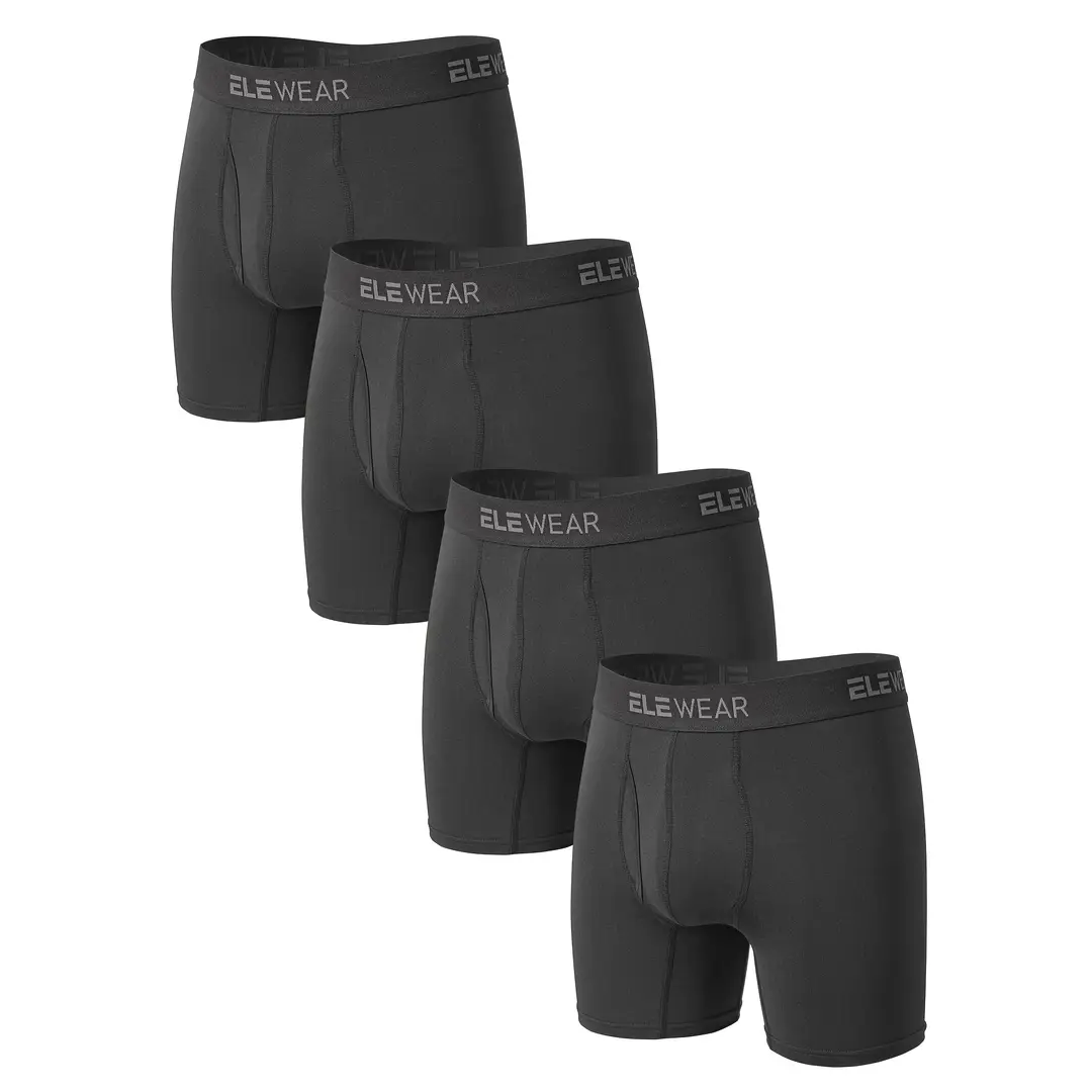 4 Pack Men's Flat Corner Underwear
