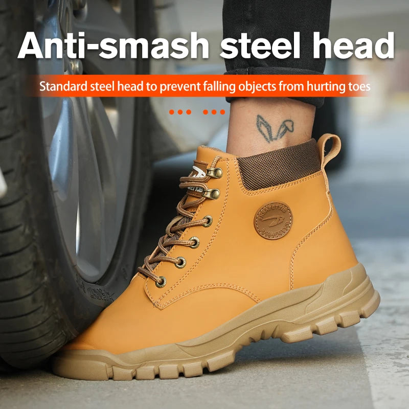 Indestructible Steel Toe Work Boots for Ultimate Protection