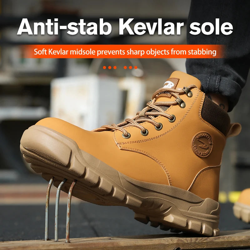 Indestructible Steel Toe Work Boots for Ultimate Protection