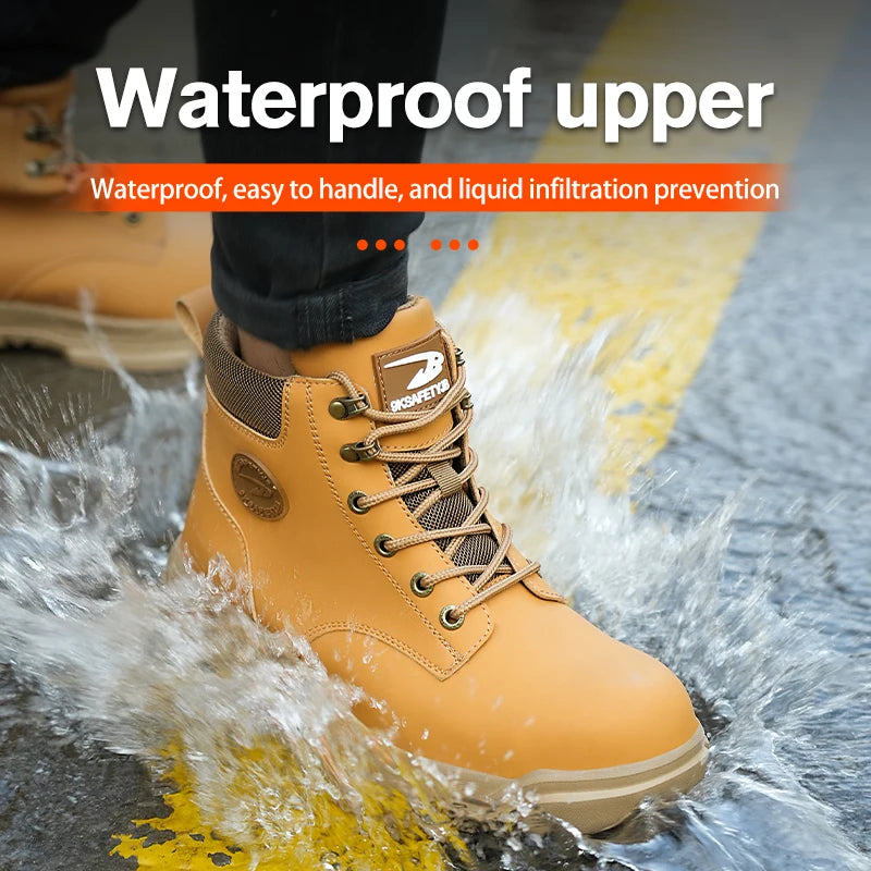 Indestructible Steel Toe Work Boots for Ultimate Protection
