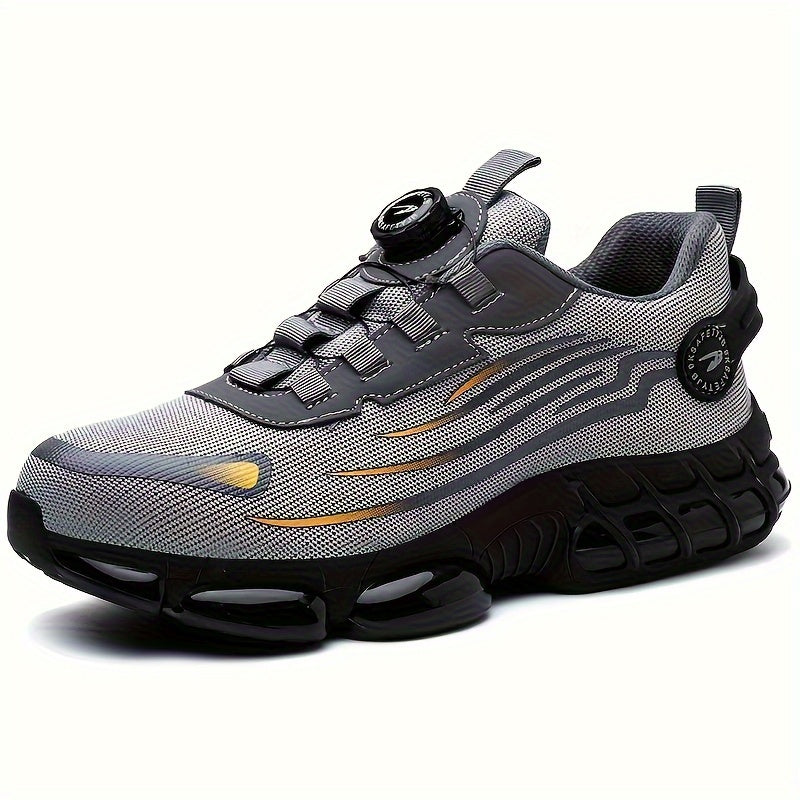 Breathable Mid-Top Steel Toe Safety Shoes