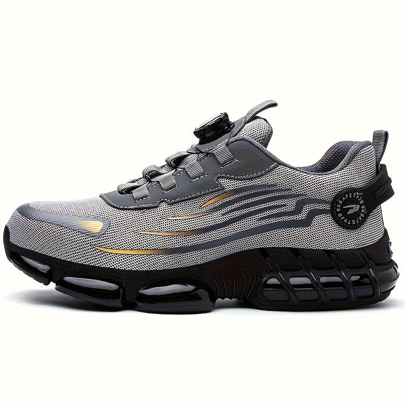 Breathable Mid-Top Steel Toe Safety Shoes