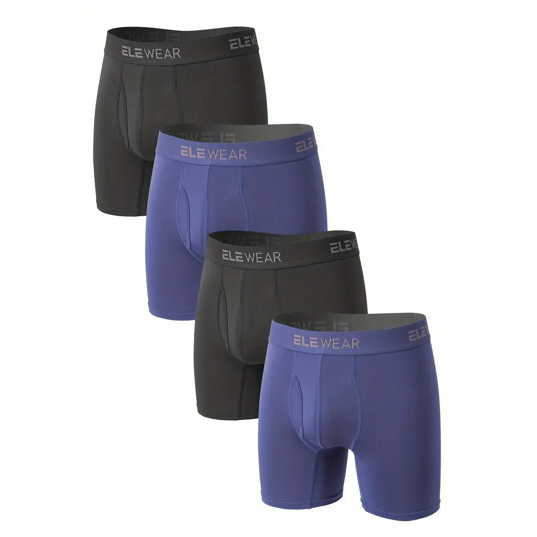 4 Pack Men's Flat Corner Underwear