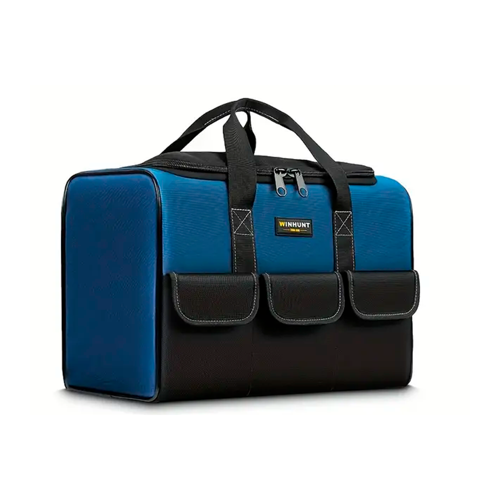 Heavy-Duty Tool Bag with Wide Opening