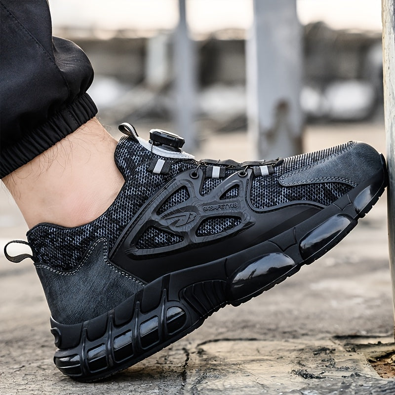 Breathable Non-Slip Steel Toe Safety Shoes